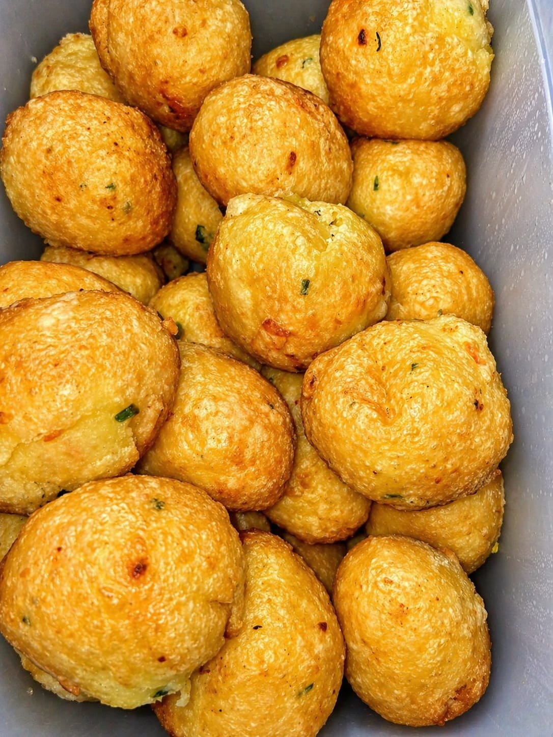 Cassava Egg Balls